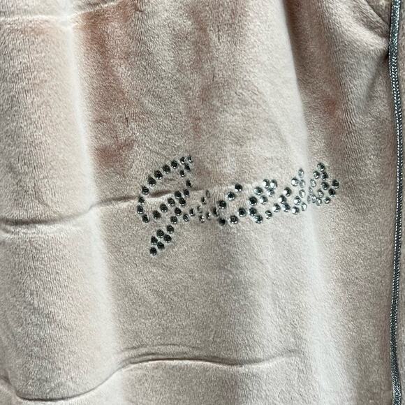 Guess Deck Velour Rose Bliss Woman Jogger Size Large NWT $49 - Picture 8 of 12